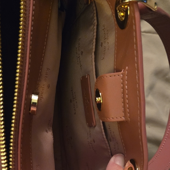 Kate Spade Mauve Quilted Shoulder Bag - Picture 9 of 9